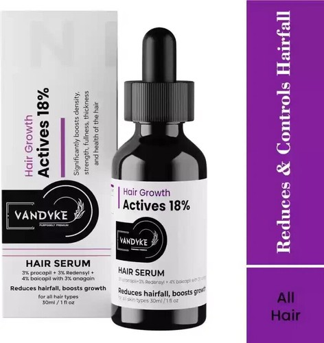 Sérum De Croissance Capillaire Mount Beauty - 50ml - Actifs Redensyl, Anagain, Biacapil - Pour Cheveux Fins