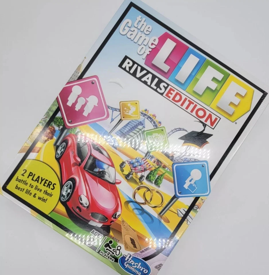 The Game of Life - Juego de Mesa Edición Rivals - 2 Jugadores Batalla por Hasbro ¡Nuevo! Foto 4 de 4