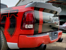 2009 - 2018 Dodge Ram Mopar Fiberglass Rear Wing Spoiler Lip For Truck Tailgate