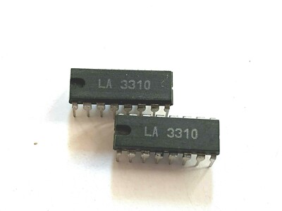 2 Pieces LA3310  CROSSES TO ECG1230, NTE1230  FREE Shipping within US 