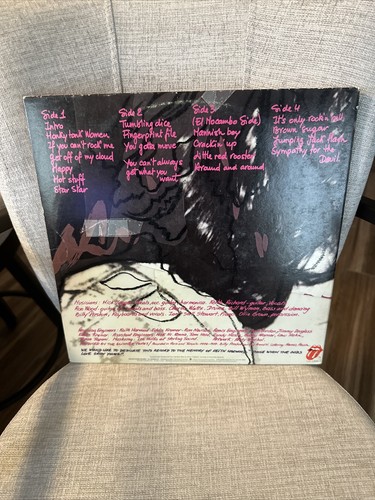 THE ROLLING STONES LOVE YOU LIVE ORIGINAL FIRST PRESS PROMO LP WITH LISTINGS EX - Picture 4 of 10