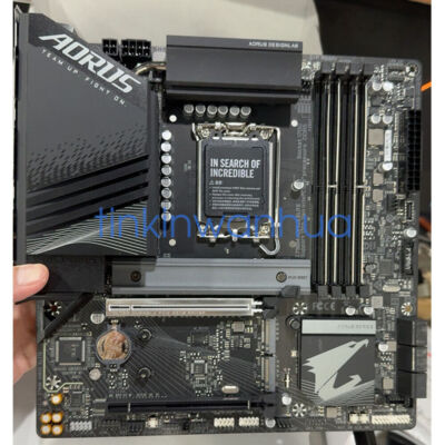 For Gigabyte Z790M AORUS ELITE Motherboard DDR5 PCI-E5.0/4.0 3×M.2 6×SATAIII #D8