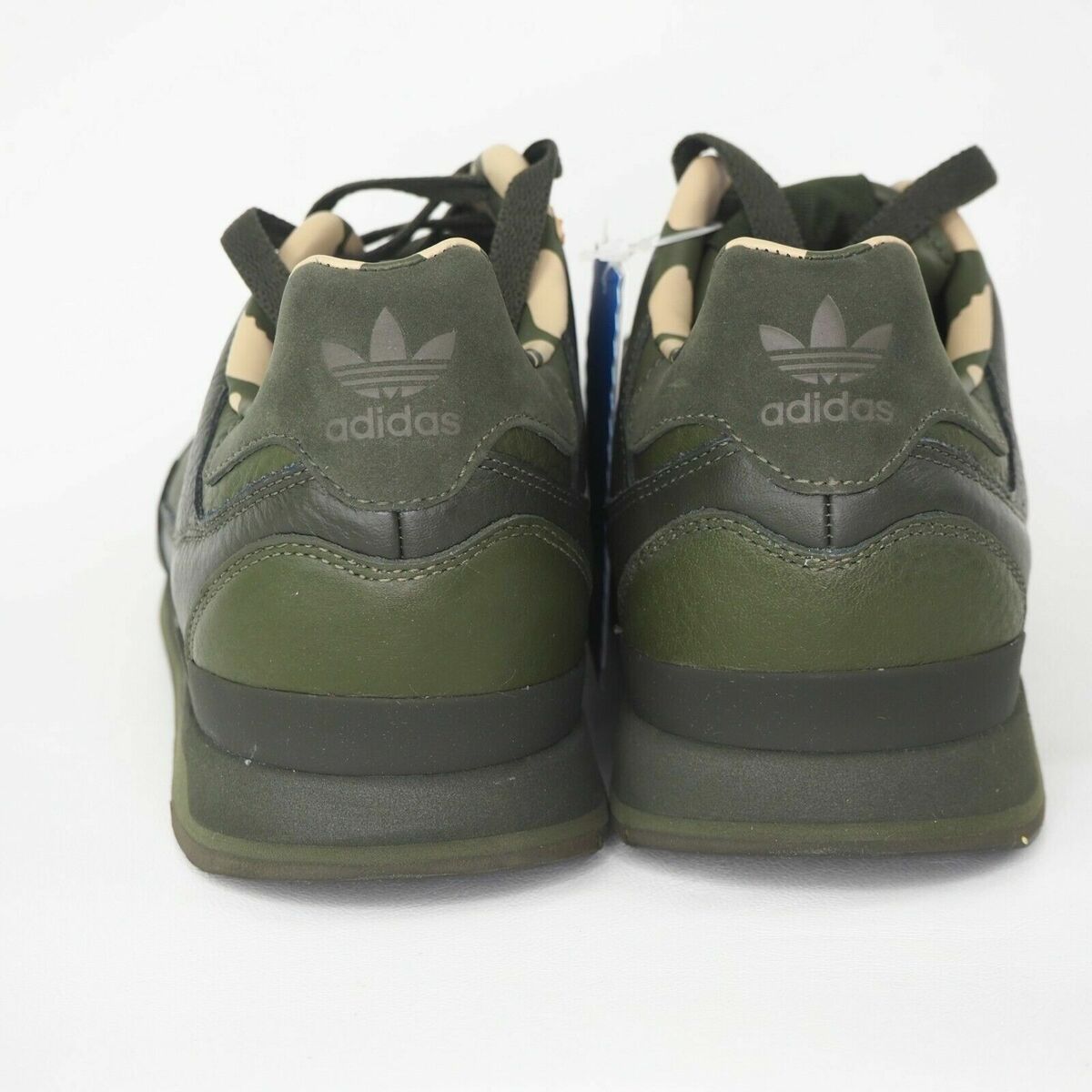 Adidas Boy's ZXZ LEA WLB J Shoes 014277 Athletic Sneaker Green Military Sz  5.5