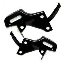 New Front Driver & Passenger Bumper Bracket Set For 1989-1991 Toyota Pickup 4WD