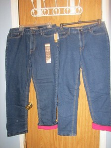 bit and bridle fleece lined jeans