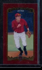 2012 Jake Hager #12/12 Goodwin Champions Red Magician Mini Variation Card RC MIL
