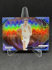 2024 Prizm Draft Picks Dalton Knecht Fireworks Silver RC Tennessee Lakers 012425
