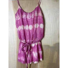 Collective Concepts Romper Womens Medium Belted