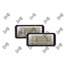 Kennzeichenleuchte LED beidseitig ABAKUS für BMW 3er Compact E46