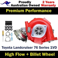 Turbo Pros GEN1 High Flow Turbo For Toyota Landcruiser 76 Series 1VD-FTV 4.5L V8