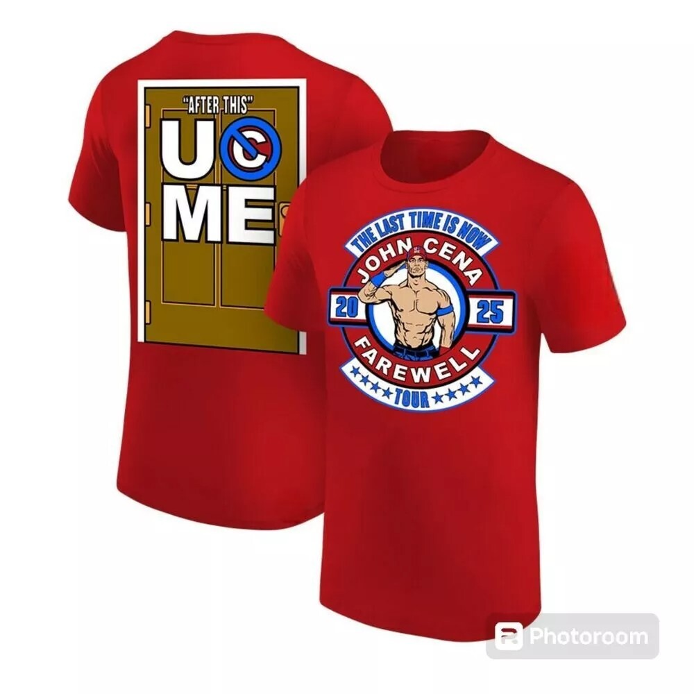 NEW ARRIVAL - The Last Time Is Now John Cena 2025 FareWell Tour