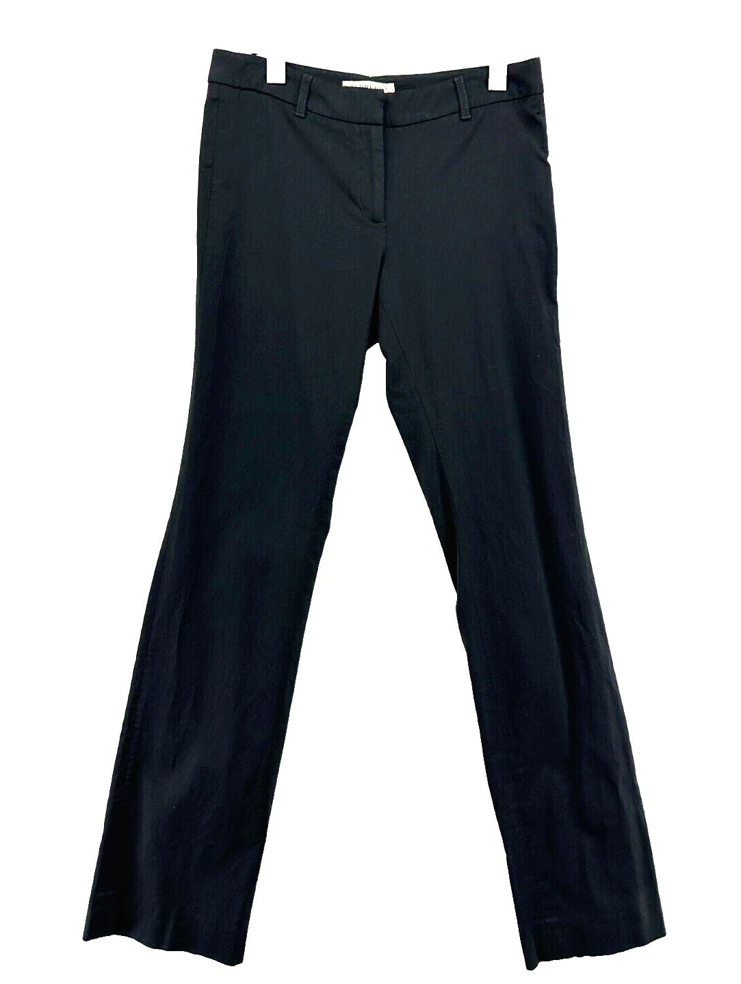 Pantalone donna Burberry London gamba dritta nero elasticizzato taglia 4