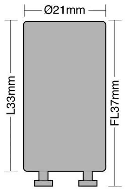 5 x 4-80w Fluorescent Tube/Light Starter Switch FS-U 4 watt - 80 watt FSU - Image 3 of 3
