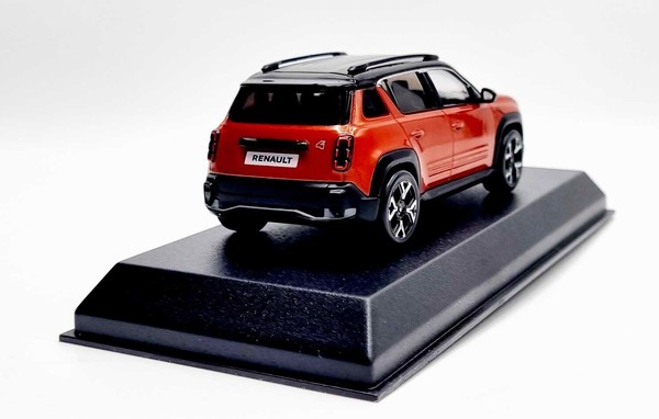 Renault 4 E-Tech 100% Elektrisch 2025 Terracotta R4 4L Norev 1/43 Metall-image