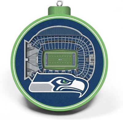 YouTheFan NFL Seattle Seahawks 3D Ornament CenturyLink Field