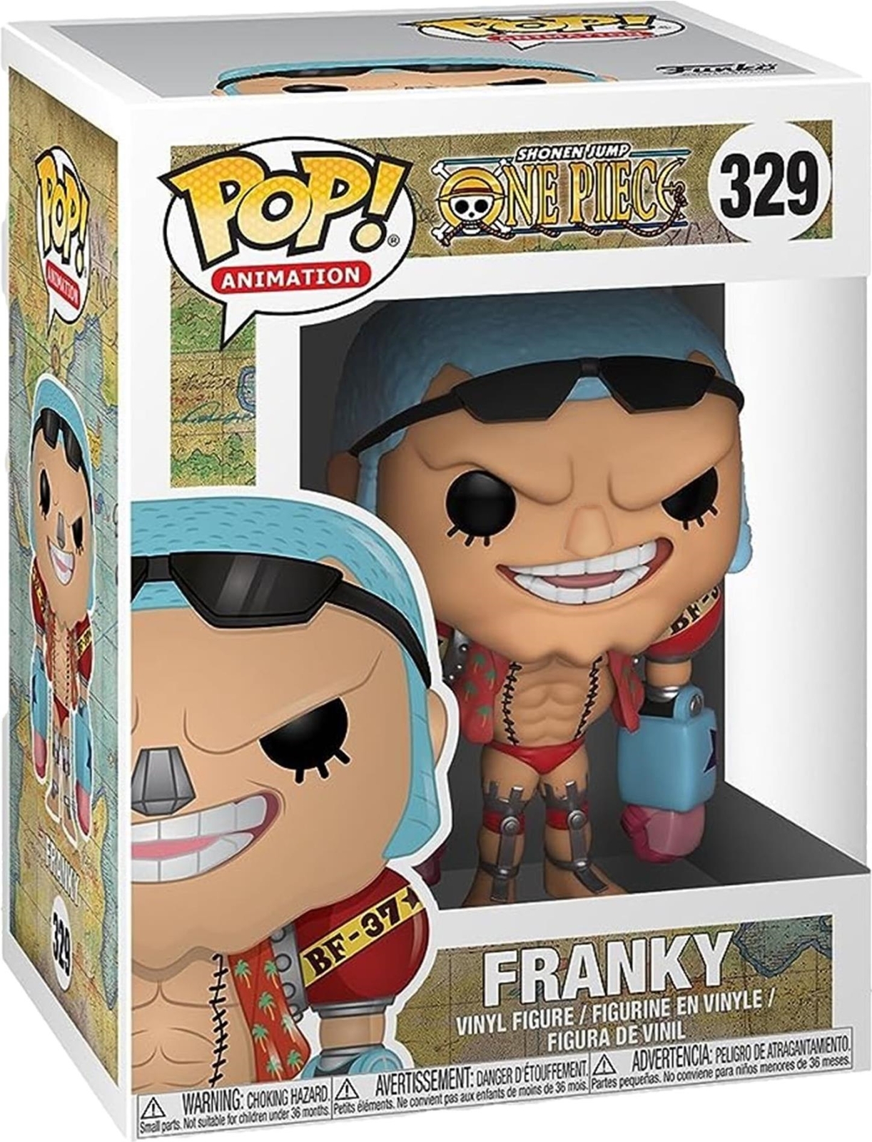 One Piece: Funko Pop! Animation - Franky (Vinyl Figure 329) -