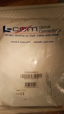 L-Com CSMN9MN-5 Molded D-Sub Cable Assembly, DB9 Male / Female, 5.0 ft