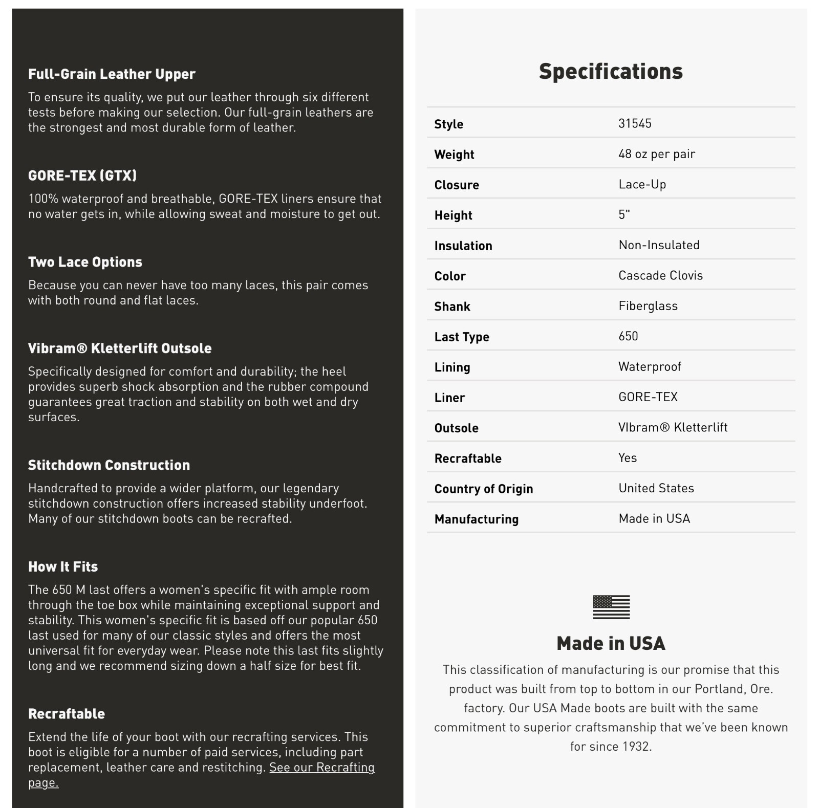 Danner Mountain Light Cascade Clovis Leather Hiki… - image 11