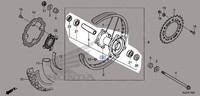 Honda 2013-2018 CR Hinterachse Unterbau 42635-KZZ-900 Neu OEM