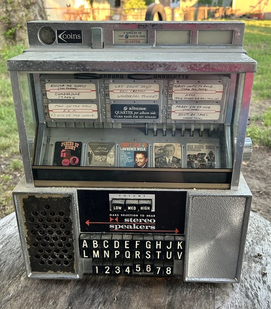 も*ま様 1950年代　ジュークボックス　ヴィンテージ ウォールシェルフ ディス 1950 Jukebox Collectibles for sale | eBay