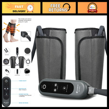 Air Compression Leg Massager for Circulation  Pain Relief, 2 Modes, 3 Intensiti