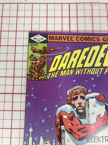 Daredevil #182 - 1964 serie Marvel comics ottime condizioni - descrizione completa sotto Soft Bend - Foto 3 di 9