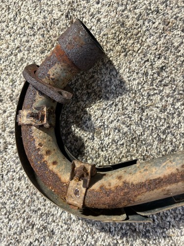 Honda Atc 250es Big Red 250sx Head Pipe 250 Es Sx 1985 1986 1987 86 87 85 Oem - Foto 5 di 9
