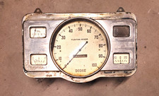 1936 Dodge Floating Power Speedometer Dash Cluster With Fueloilamps Gauges