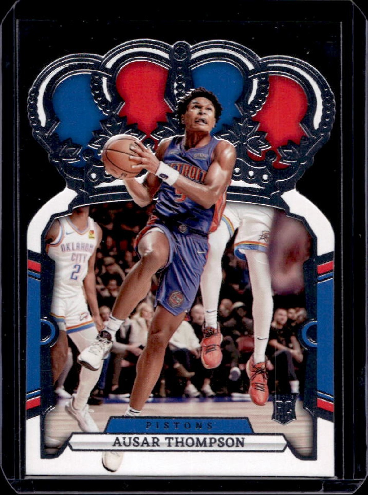 2023-24 Panini Crown Royale Ausar Thompson Rookie RC #60 Pistons
