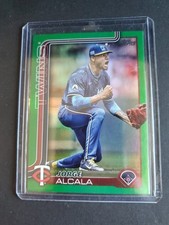 2025 Topps Series 1 Jorge Alcala #336 Green Parallel 46/99