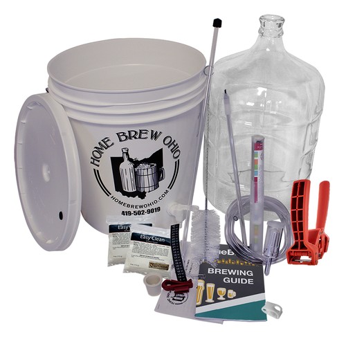Gold komplettes Bier Ausrüstungsset (K7) mit 5 GAL Glas Carboy - Bild 10 von 10