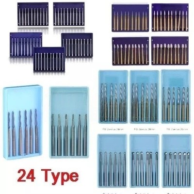 Surgical Tungsten Carbide FG Burs 25mm/28mm/19mm fit High Speed Handpiece Dental