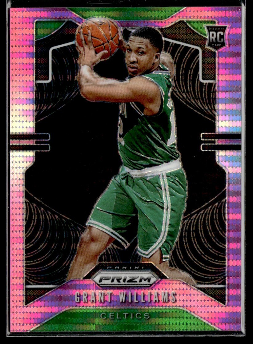2019-20 Panini Prizm Pink Pulsar Grant Williams RC /42 Boston Celtics #267