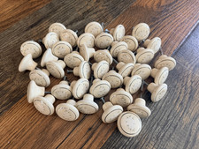 Lot of 42 Porcelain Drawer Knobs Pulls Floral