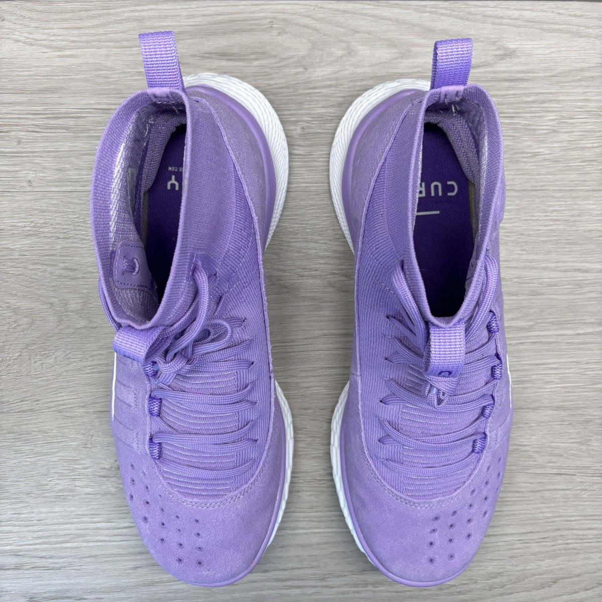 NEW! Under Armour Curry 4 Flotro Vivid Lilac 2022 3024861-500 Size