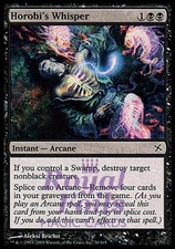 Horobi's Whisper 3x FOIL BOK MTG Betrayers Kamigawa Common MINT black