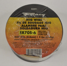 Forney MIG Welding Welder Wire Mild Steel Spool 2lbs ER70S-6 .030" Dia 42291 NEW