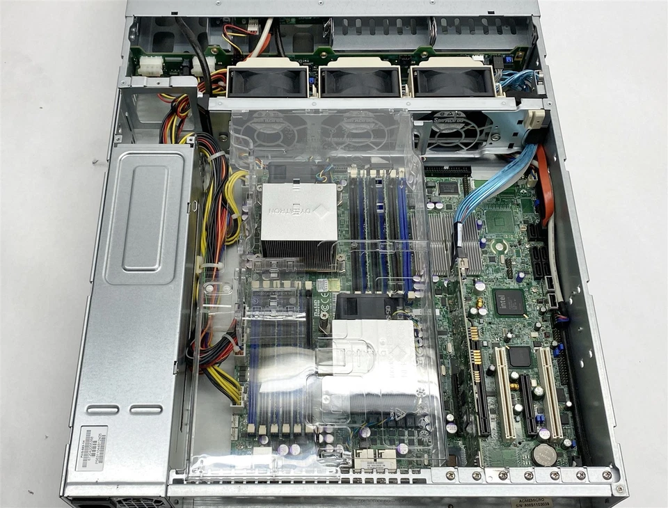 Supermicro X8DTI-F CSE-825 10-Bay LFF Server 2*Xeon E5620 2.40GHz 16GB *NO HDD - Image 3 of 4