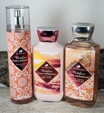 Bath  Body Works PORTOFINO PINK PROSECCO fragrance mist, shower gel, lotion set