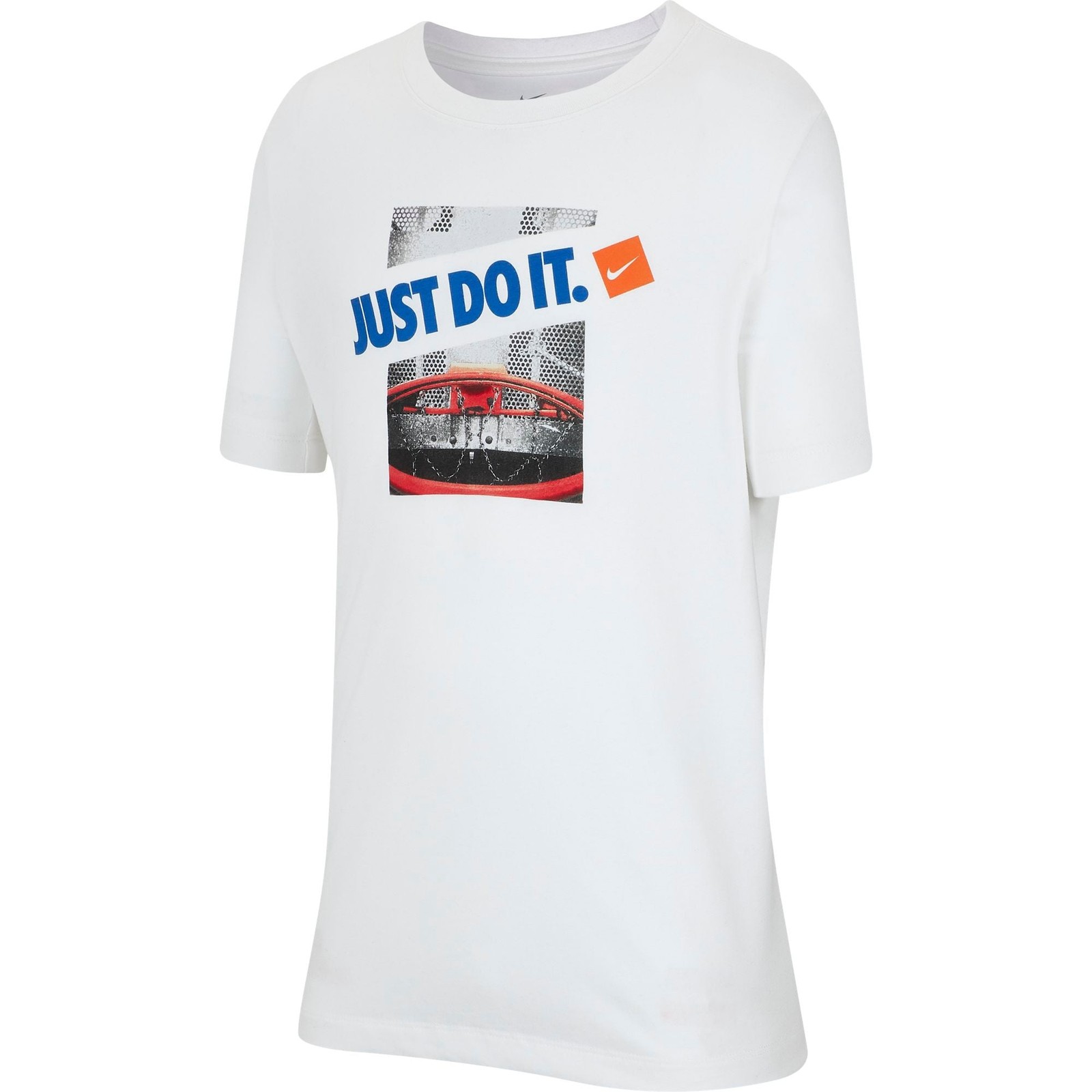 Nike Kids Dri-Fit Crew Neck Tee - White