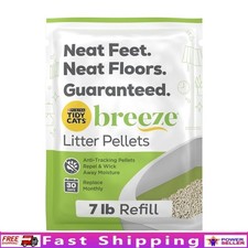 Purina Breeze Unscented Cat Litter Pellets 7lb Zeolite Odor Control Dust Free US