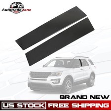 Front Left Right B Pillar Molding Trim Wo Keypad For Ford Explorer 2011-2016