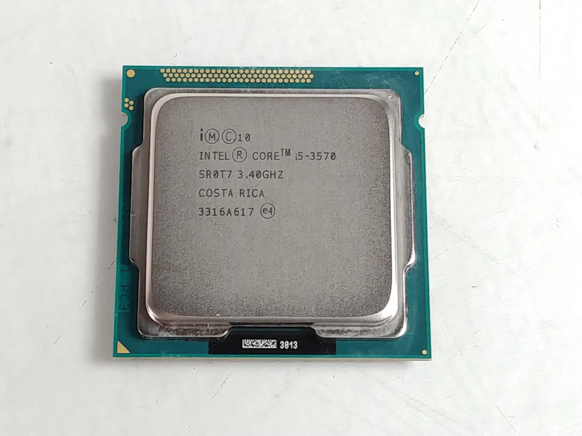 Intel Computer Processors Intel Core i5-3570 Processor Model Core