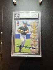 1995 Classic 5 Sport Vladimir Guerrero Autograph Rookie Card RC BGS 7.5 
