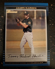 Topps 2002 Bowman Rich Harden Oakland Athletics #173 Rookie Card (33). rookie card picture