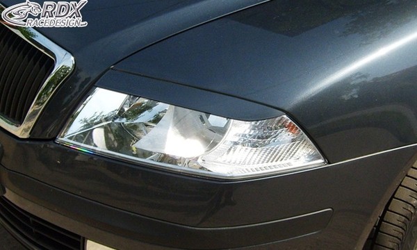 RDX Scheinwerferblenden Set BöSer Blick FüR Skoda Octavia 1Z 2004-2008-image