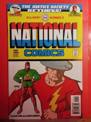 1999 DC Comics National Comics Issue 1 Dave Johnson Cover Artist FREE SHIPPING 