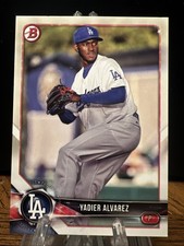 2018 Bowman #BP22 Yadier Alvarez Prospects