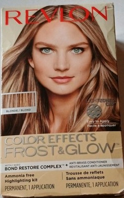 Revlon Color Effects Frost & Glow Blonde Highlighting Kit Ammonia/Paraben-Free