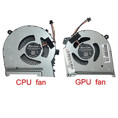 CPU GPU Cooling Fan for HP OMEN Air 15-DH0161TX 15-DH TPN-C143 L64445-001 DC12V